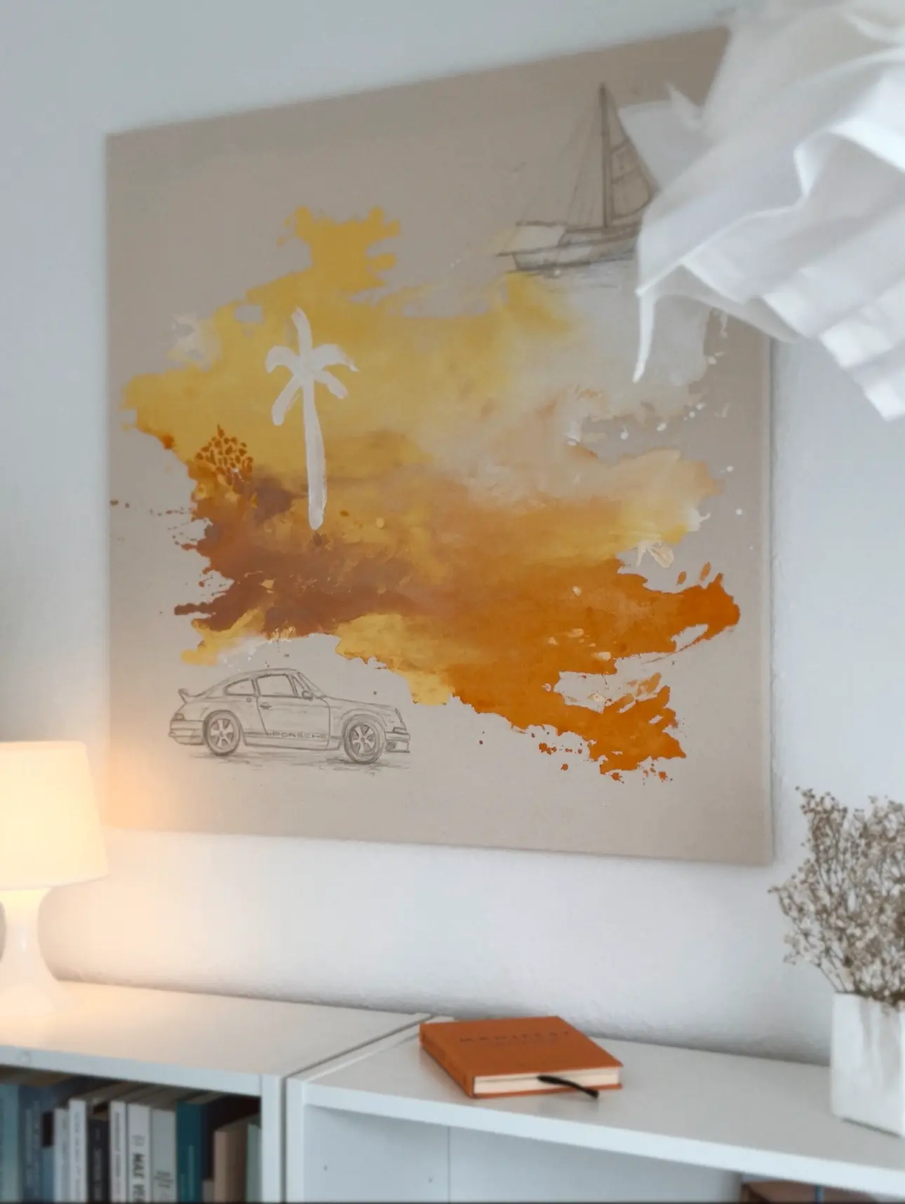 Marina Kosinski Künstlerin Münster Acrylmalerei All my dreams