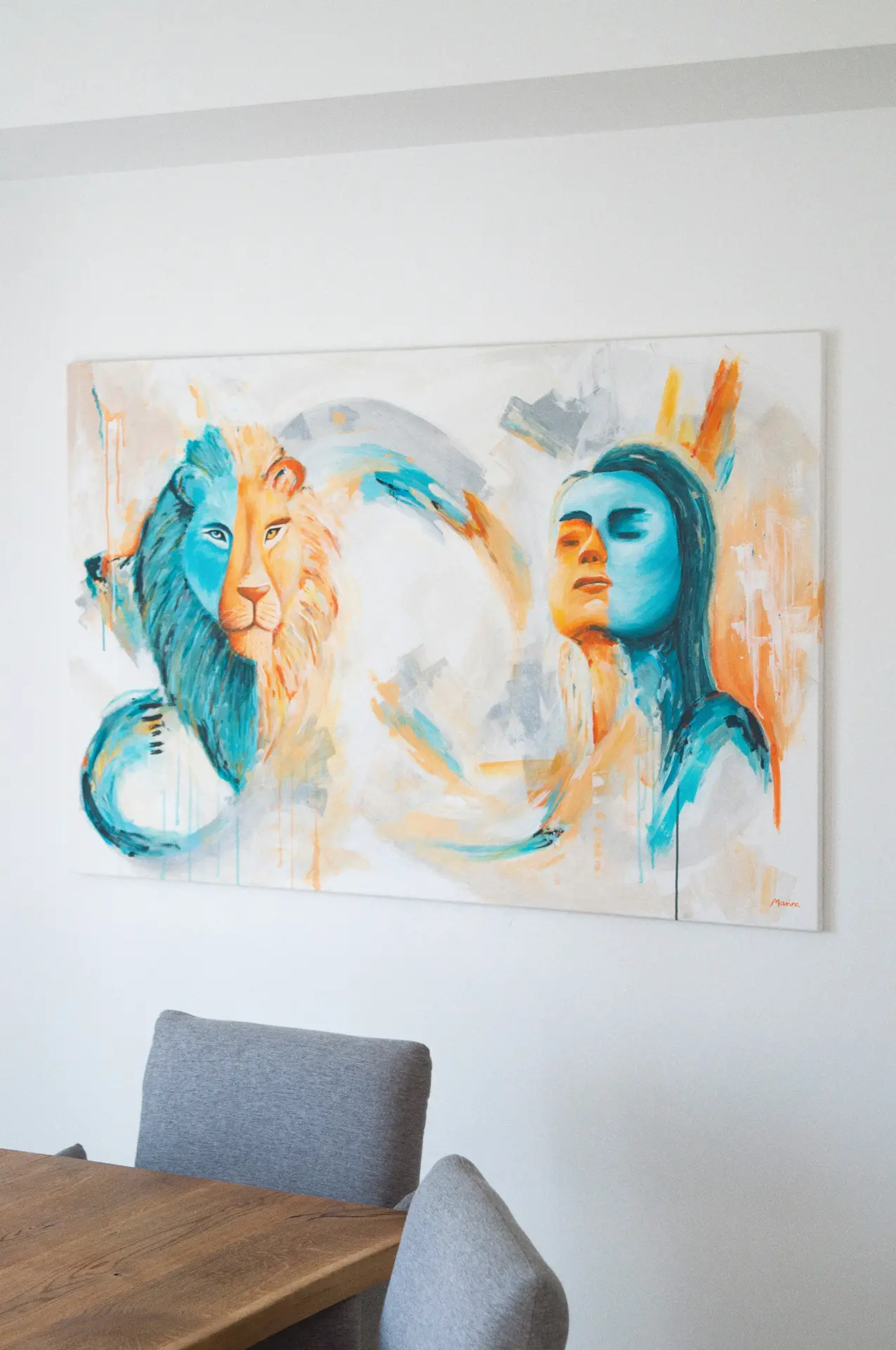 Marina Kosinski Kunst Malerei NEW MOMENTUM