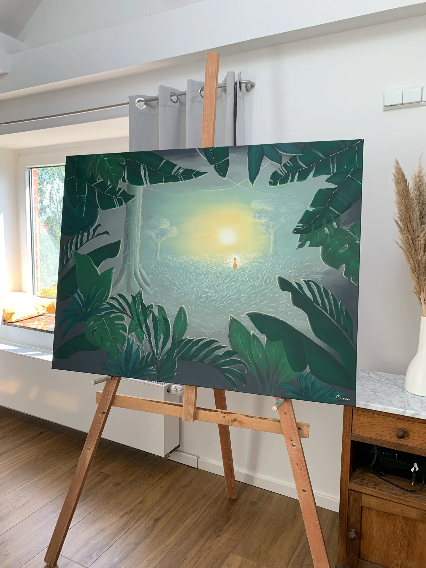 Marina Kosinski Künstlerin Münster Acrylmalerei Paradies