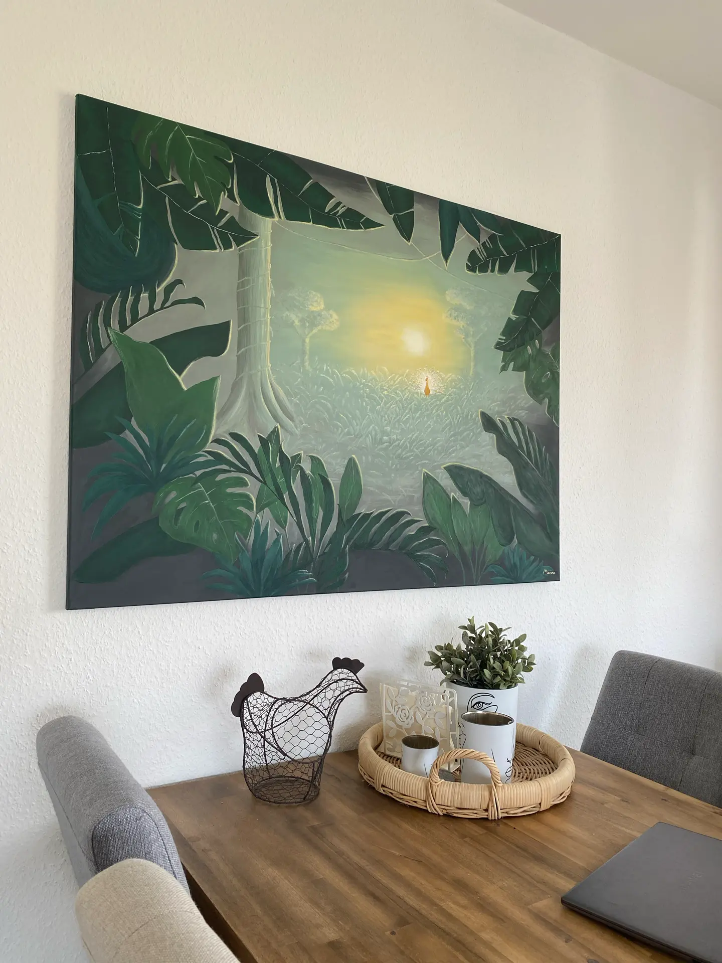 Marina Kosinski Künstlerin Münster Acrylmalerei Paradies2