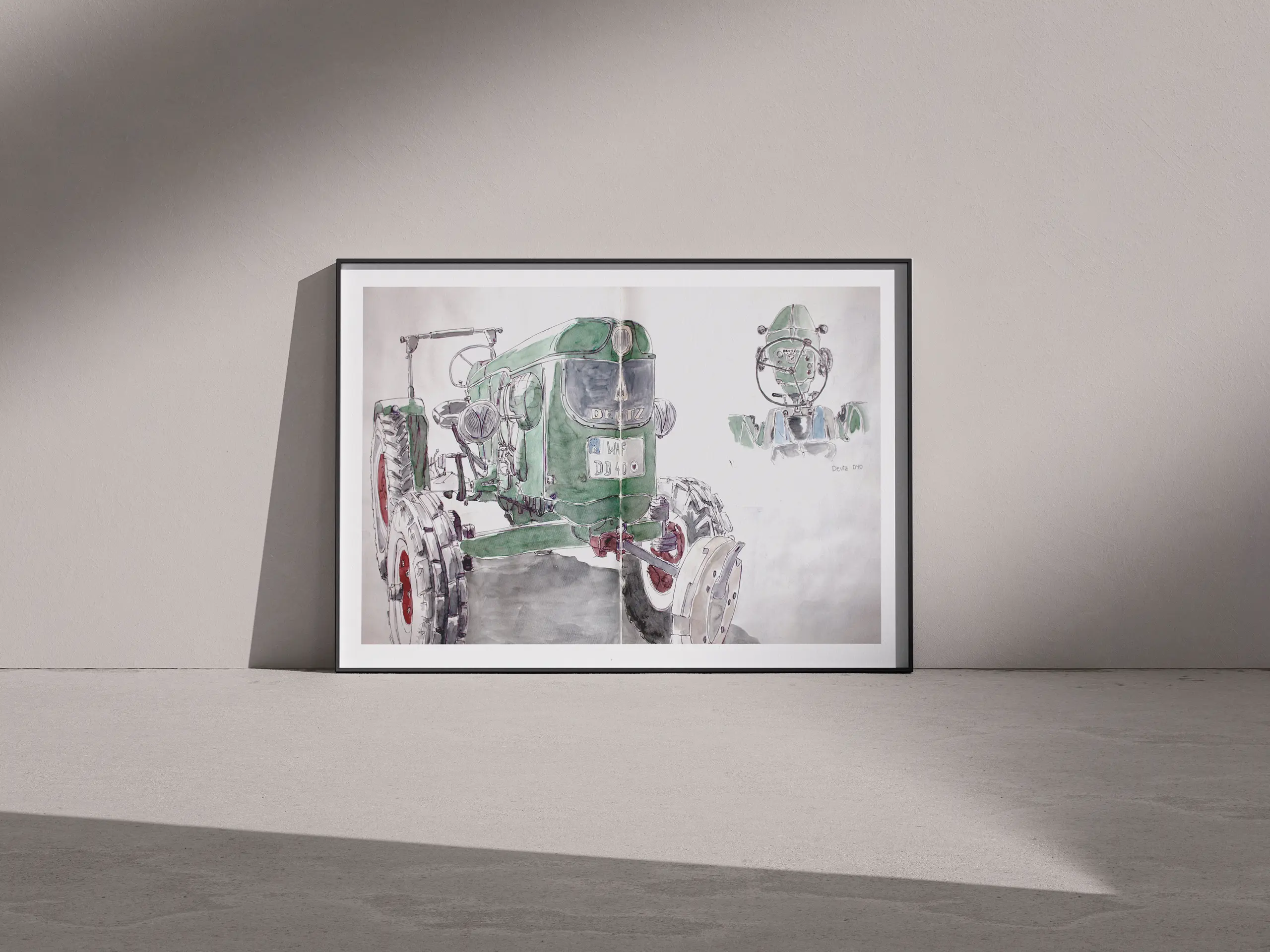 Marina Kosinski Künstlerin Münster Aquarell Deutz