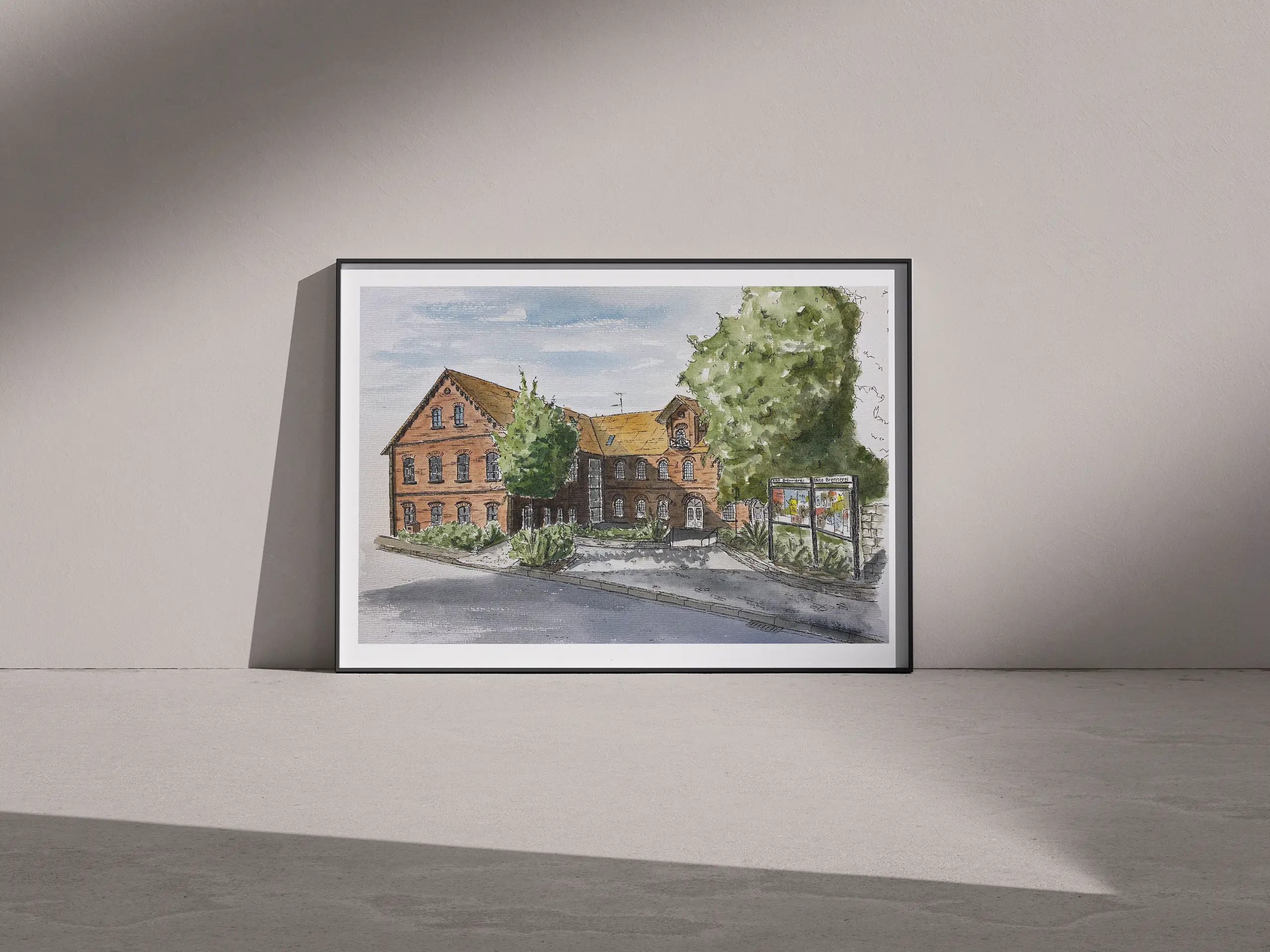 Marina Kosinski Künstlerin Münster Aquarell Ennigerloh Alte Brennerei