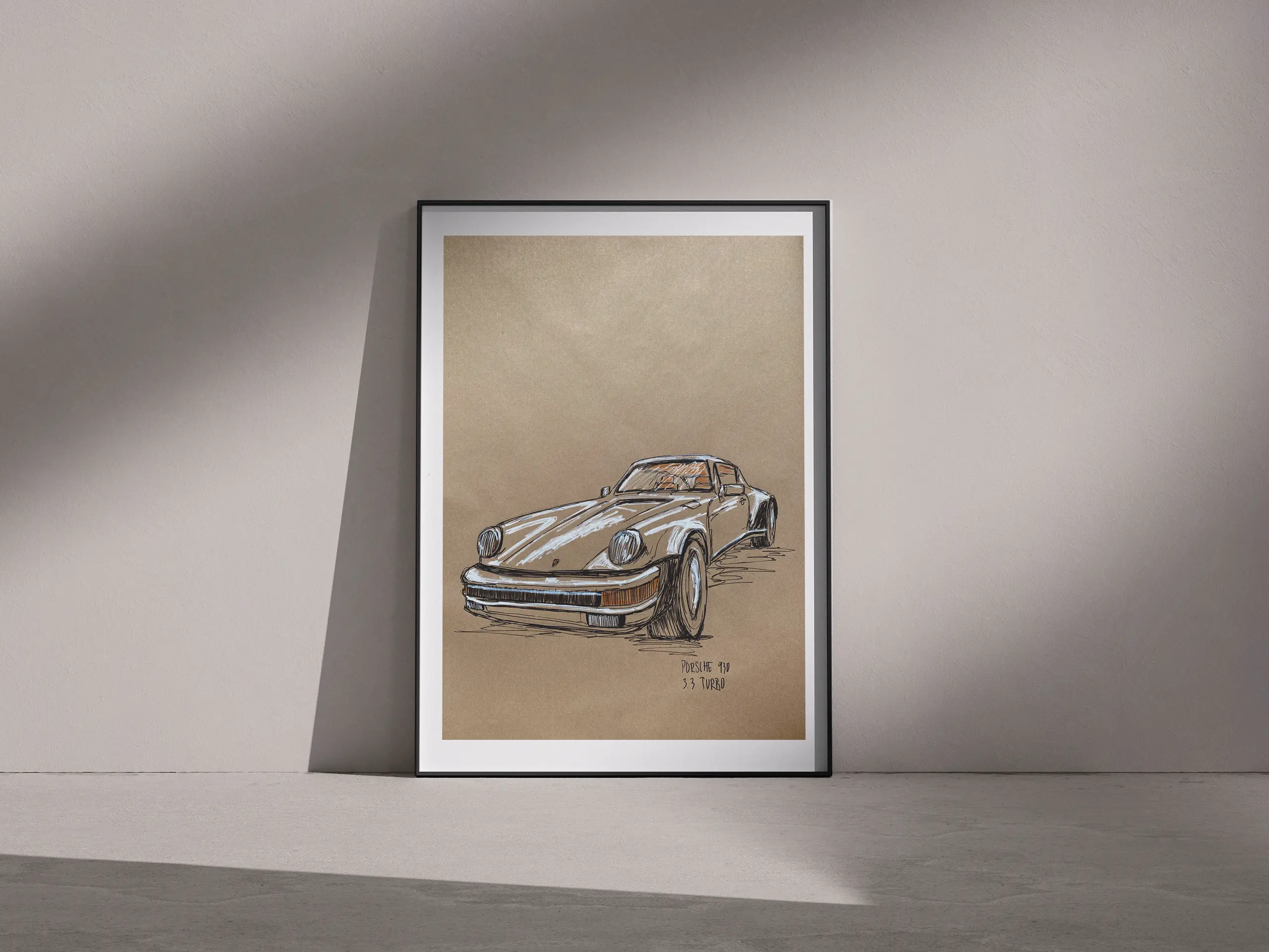 Marina Kosinski Künstlerin Münster Aquarell Warendorf Porsche 930