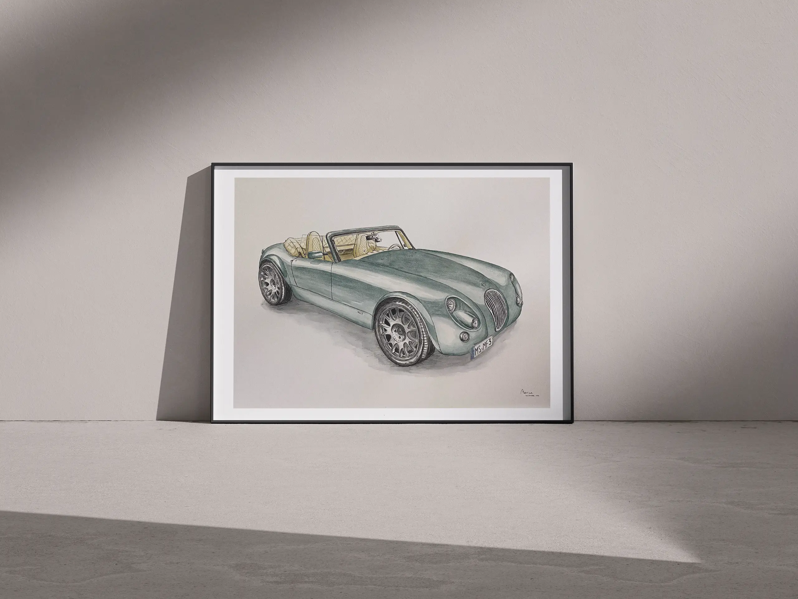 Marina Kosinski Künstlerin Münster Aquarell Wiesmann